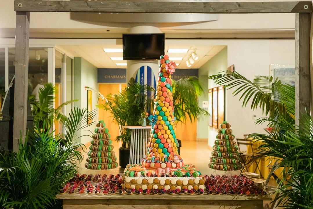 Dessert Table with Macarons